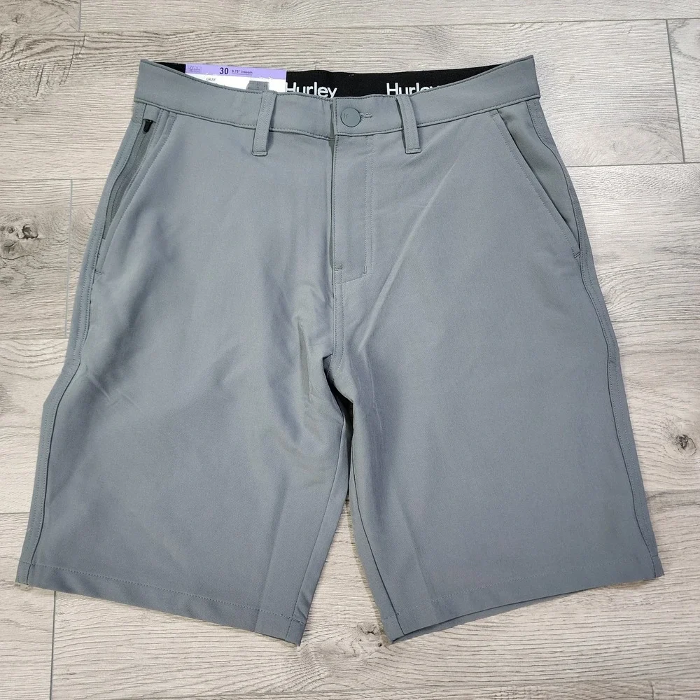 Hurley Men's Regular Fit Hybrid Shorts Gray‎ Size 30 NWT
